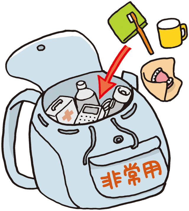 非常用リュック(ポスター)